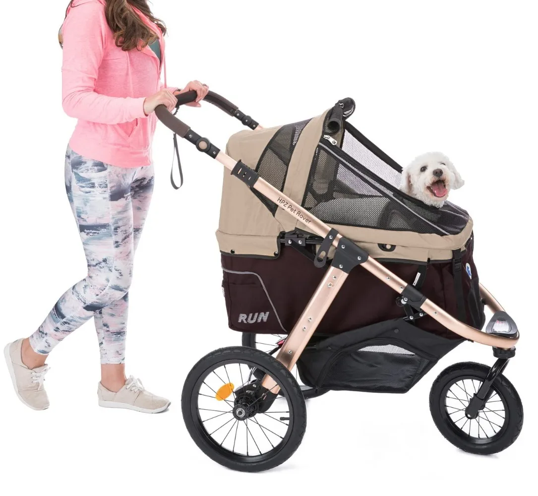 

Run Performance Jogging Sports Stroller with Comfort Rubber Wheels Zipper Less Entry 1 Hand Quick Fold Aluminum Frame for Small