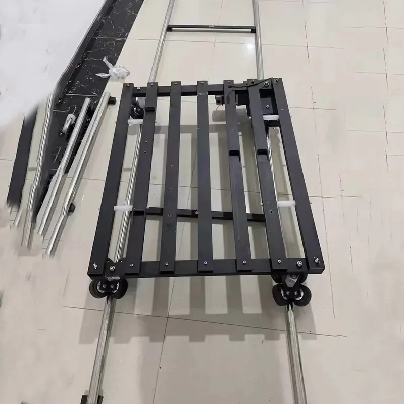 Professional Photo Studio Equipment Manual Aluminum Waterproof Camera Trolley  Payload for Straight Curved