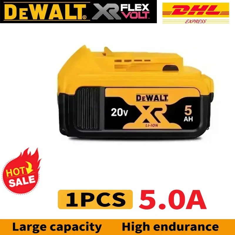 Original DEWALT Battery 20V/60V 9000mAh,dewalt 18v Battery,DCB200 DCB205 DCB206 DCD805 Power Tools Battery,dewalt 20V Charger image 3