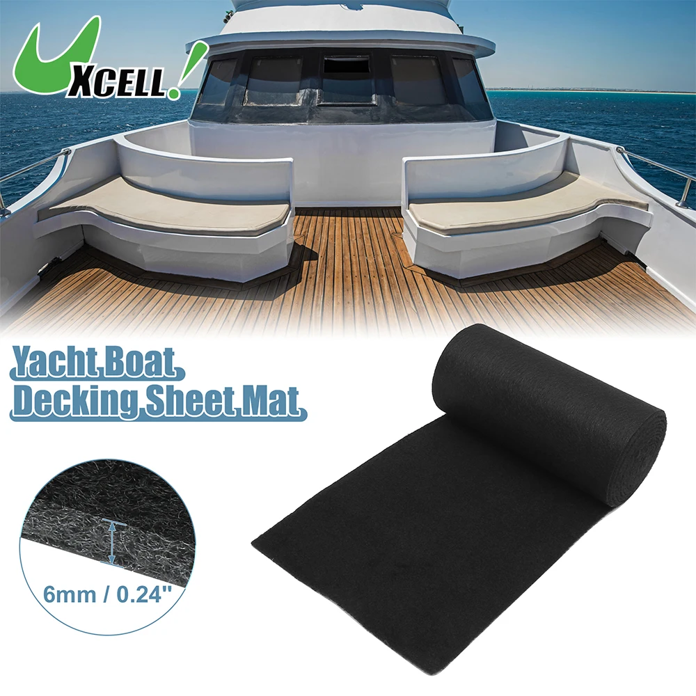 Uxcell 4000x200 4000x280 4000x300mm Boat Carpet Decking Sheet Mat Non-Slip for Boat Trailers Yacht Car Trunk Flooring Carpet