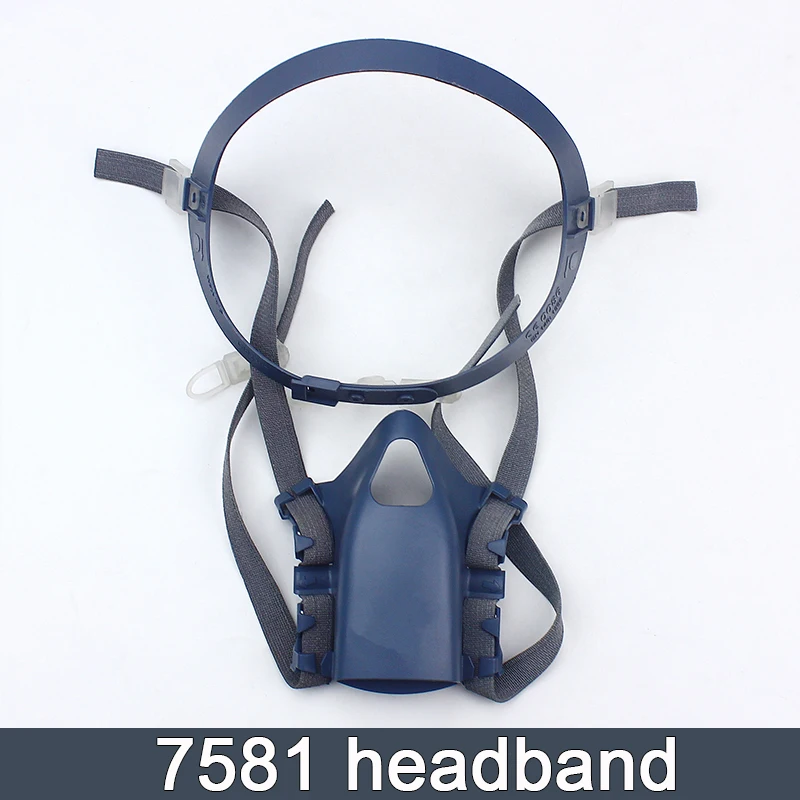 original 7581 Headband Combo 7502 Gas Mask replace Combination cover Easy to install save costs replace fitting mask