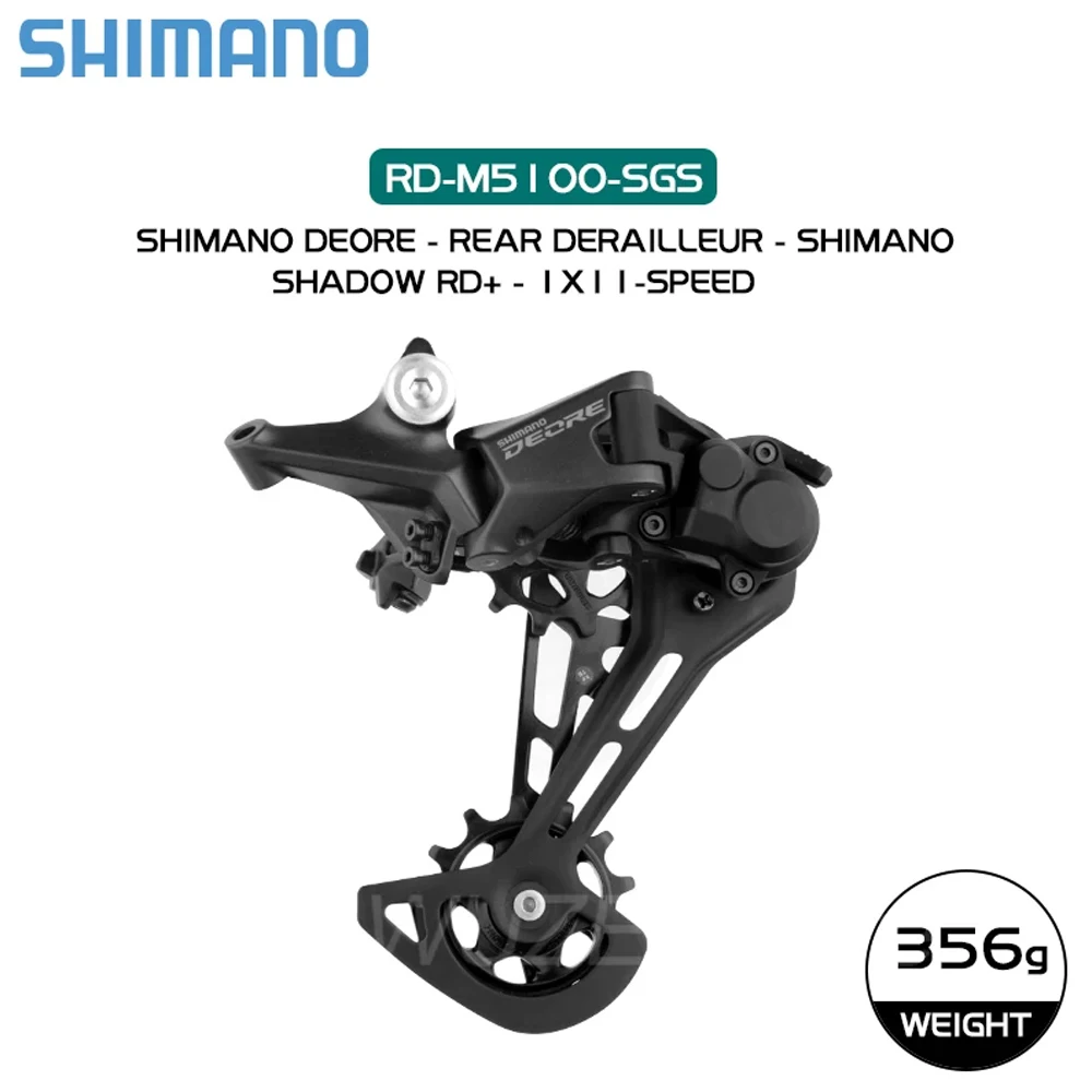 SHIMANO Deore M5100 1x11 Speed MTB Bicycle Derailleurs X11 Chain  36/40/42/46/50/52T K7 Cassette Bolany Crank 34/36T 11V 7 Set