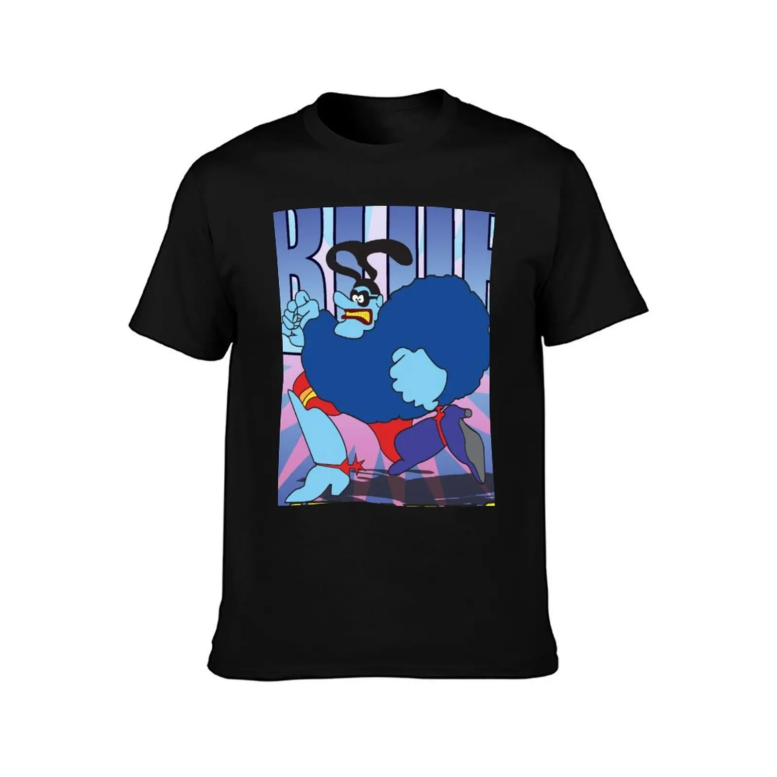 Blue Meanies T-Shirt Casual Everyday Short Sleeve T-Shirt