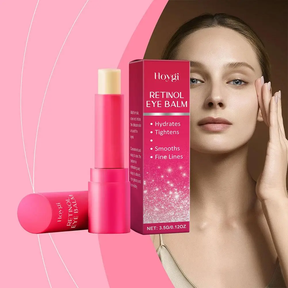 Retinol Eye Stick Anti-aging Eye Cream For Wrinkles, Dark Circles, Puffiness - Retinol Eye Balm Moisturizes, Softens D7v4