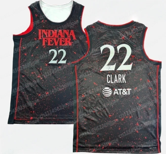 2026 Sommer Indiana Fever Nr. 22 Sport-Basketball-Tanktop Outdoor Atmungsaktiv Schnelltrocknend 3D-Gedrucktes Ärmelloses Familien-Tanktop – Detail 3
