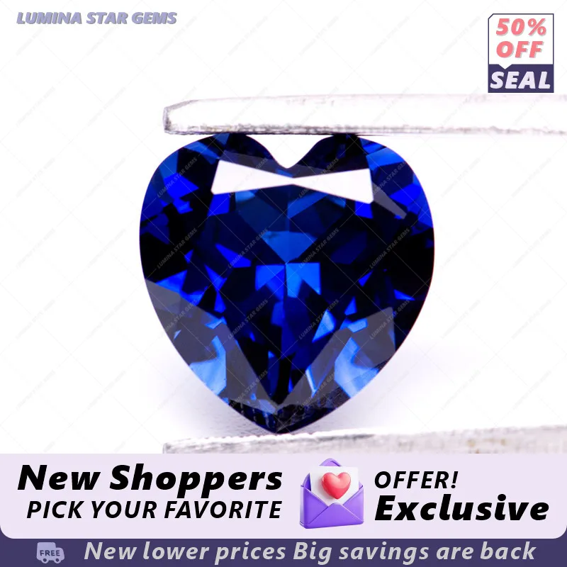 

Royal Blue Lab Grown Sapphire Different Cut Options Loose Gemstones for Jewelry Setting & Custom Design with AGL Certificate