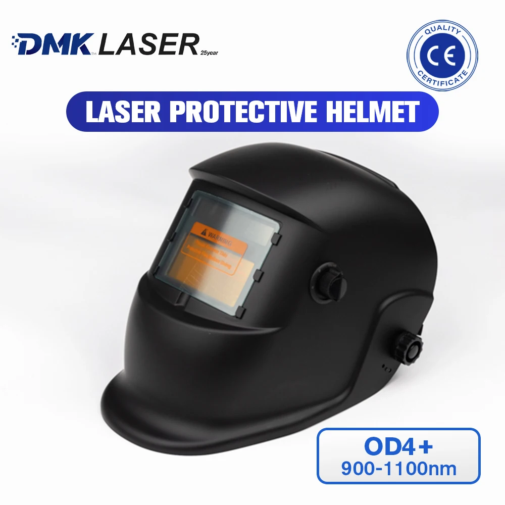 DMK capacetes de soldagem a laser máscara protetora máscara de soldador eletrônico automático CE OD4 + 900-1100nm para operador anti radiação TRQ-HS01