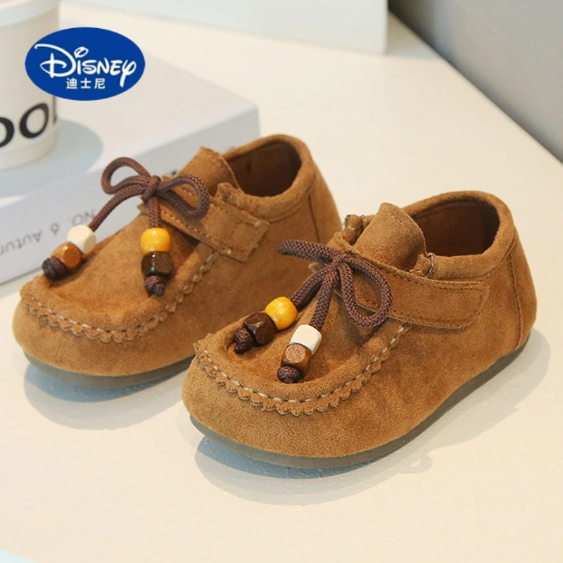 حذاء ديزني كيدز 2025 من الجلد الكلاسيكي | طراز ريترو بنعل ناعم للأولاد والبنات، للربيع والخريف #2