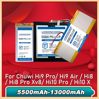 13000mAh 5900mAh Battery For Chuwi Hi9 Pro , Hi9 Air ,Hi8 / Hi8 Pro,Xv8 For Ainol NOVO 7 ,Hi10 Pro , Hi10 X ,Hi12 3 7 wire
