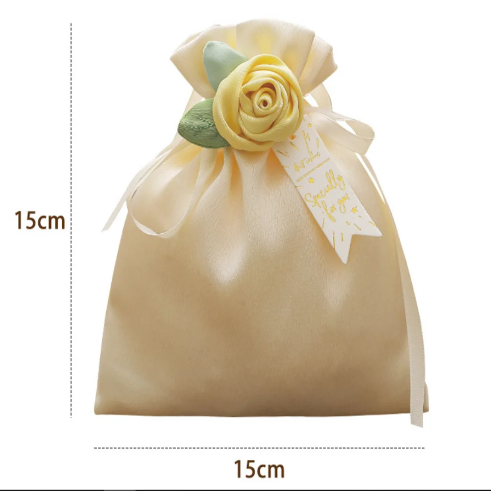 

Wedding Candy Bag Lightweight Crystal Satin Velvet Bag Velvet Wedding Date Gift Box For Chocolate Storage Small Gift