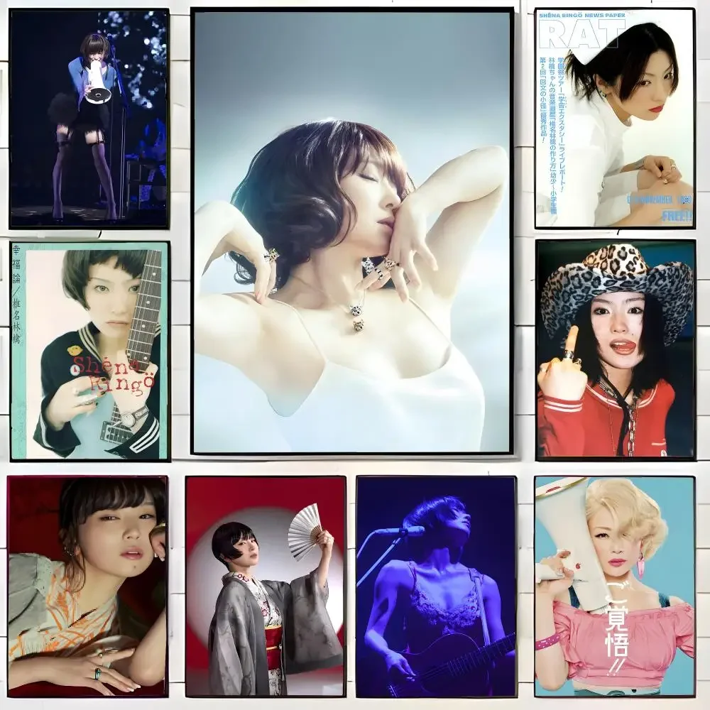 Singer Rock S-Sheena Ringo Poster Wall Art Print Decorative Mural Home Decor Gift Unframed