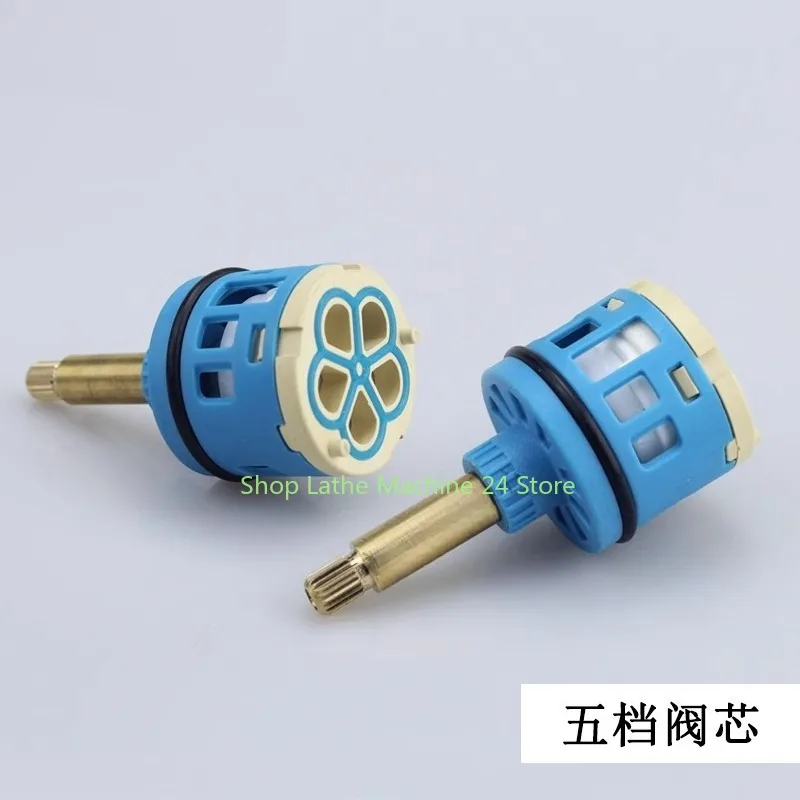 1PC Wall Mounted Concealed Shower Faucet Diverter Valve Shower Faucet Cartridge 5-hole Water Separator Valve Core