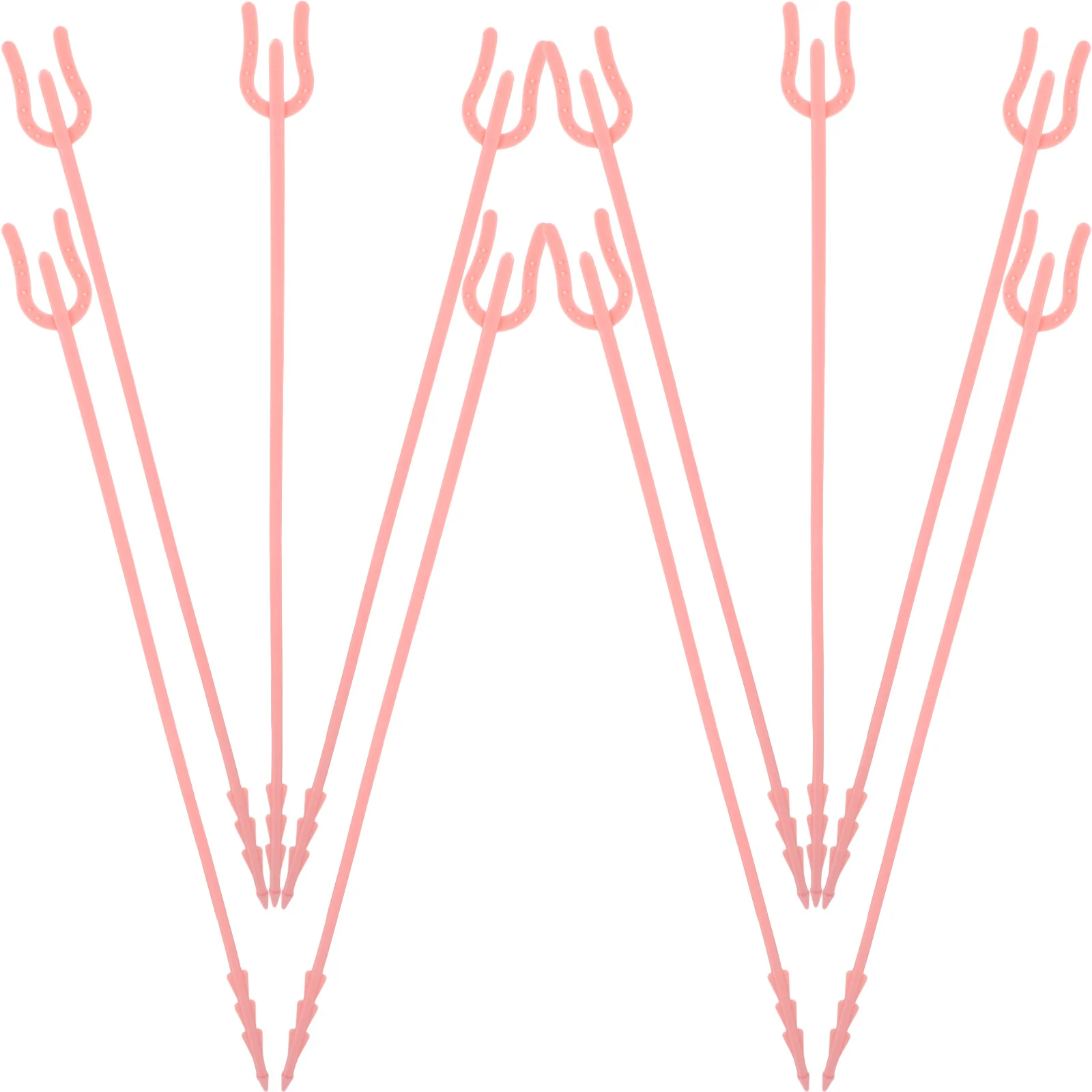 50Pcs Floral Picks Stick Clip Card Holders for Wedding Photos Pictures DIY Bouquet Accessories Floral Picks Party Cards Holder