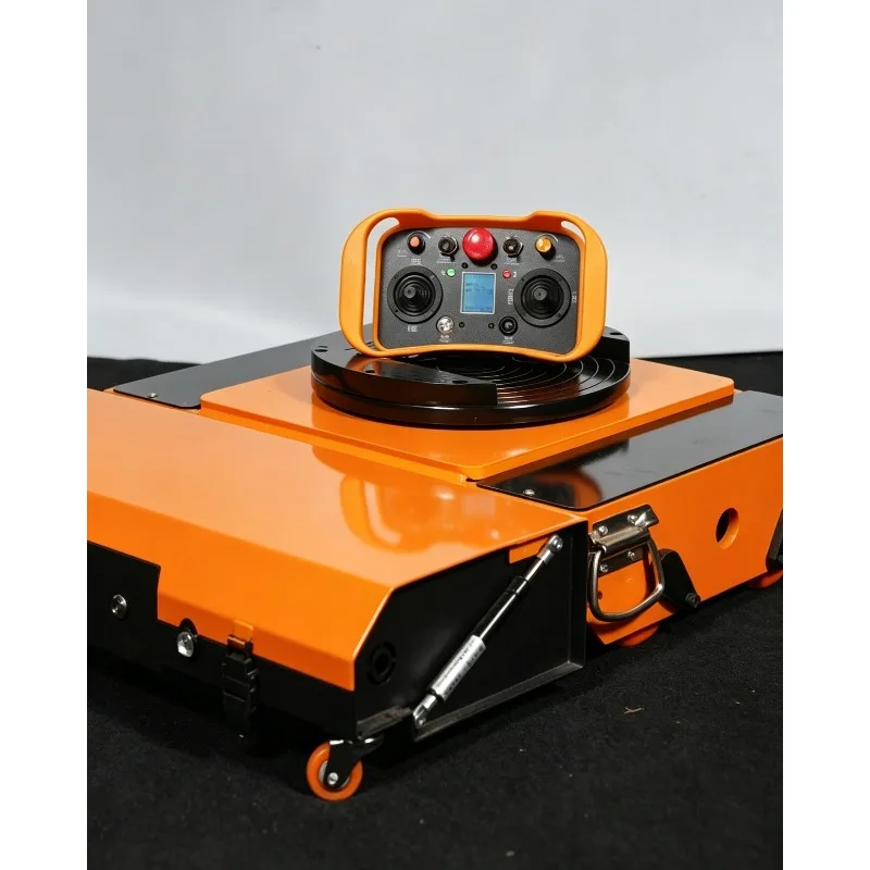 15Ton 30Ton 40Ton Portable 360 Degree Rotation Electric Tank Trolley Transport Roller Cargo Skate for Machine Handling Moving