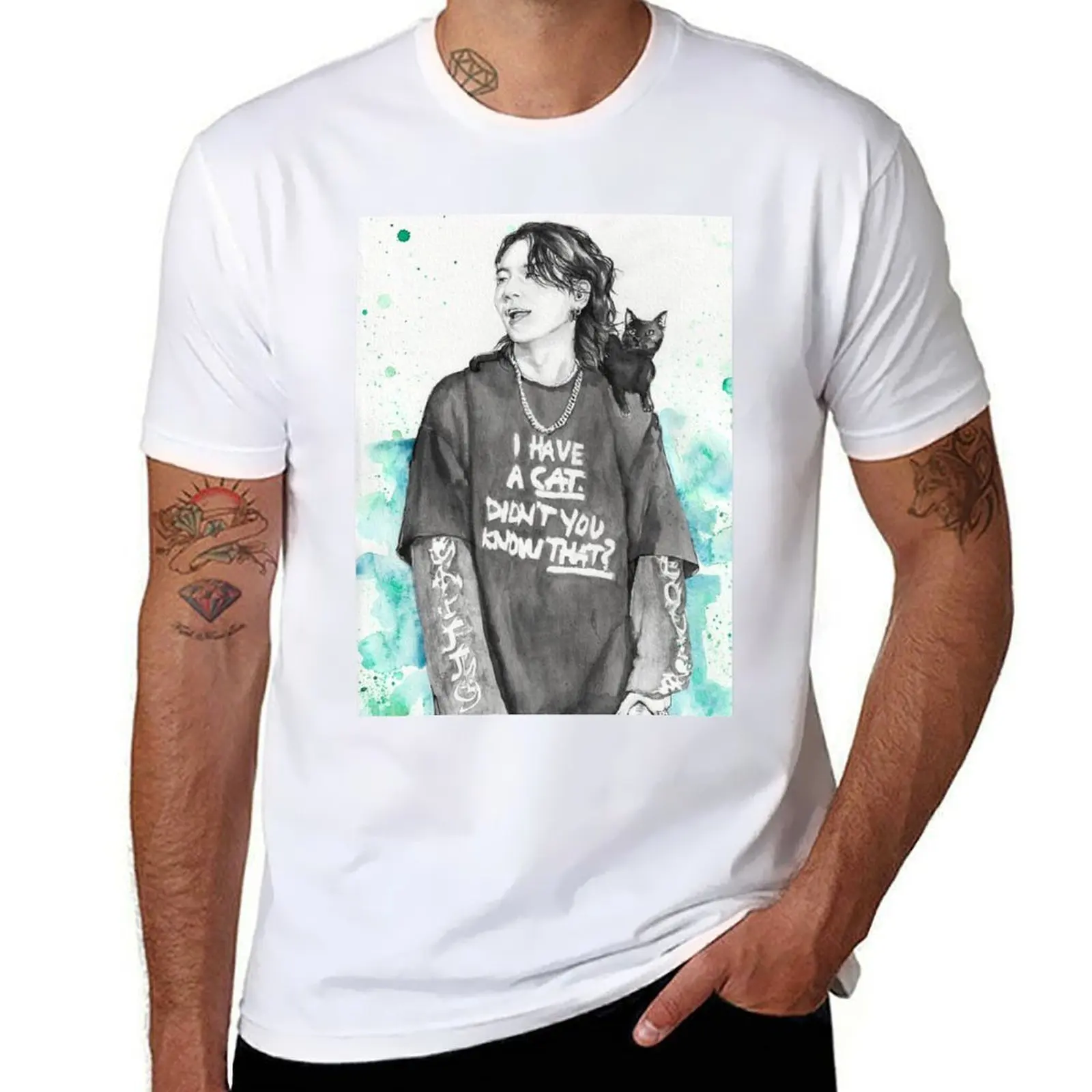 

Did You See My Cat T-Shirt man t shirts for men t shirts for man graphic funny T-Shirt