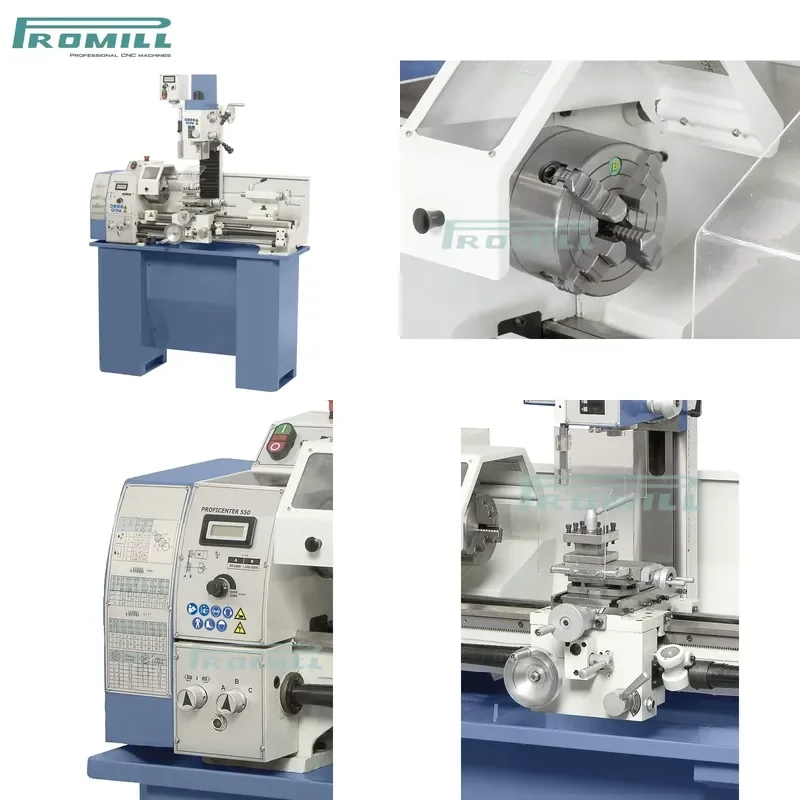 HCY Satisfaction Guarantee Mini Combination Metal Lathe JYP290VF Universal Combination Lathe Manual Lathe for Turning
