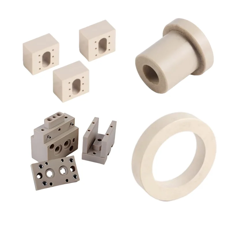 PEEK polyether-ether-ketone  material Valve Fittings seal sealing ring lubrication parts Plastic molding