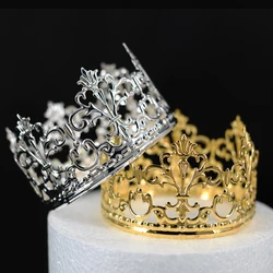 2022 New Crown Cake Topper Decoration Elegant Wedding DIY Cake Birthday Wedding Party Decorating Baking Decoration Supplies
