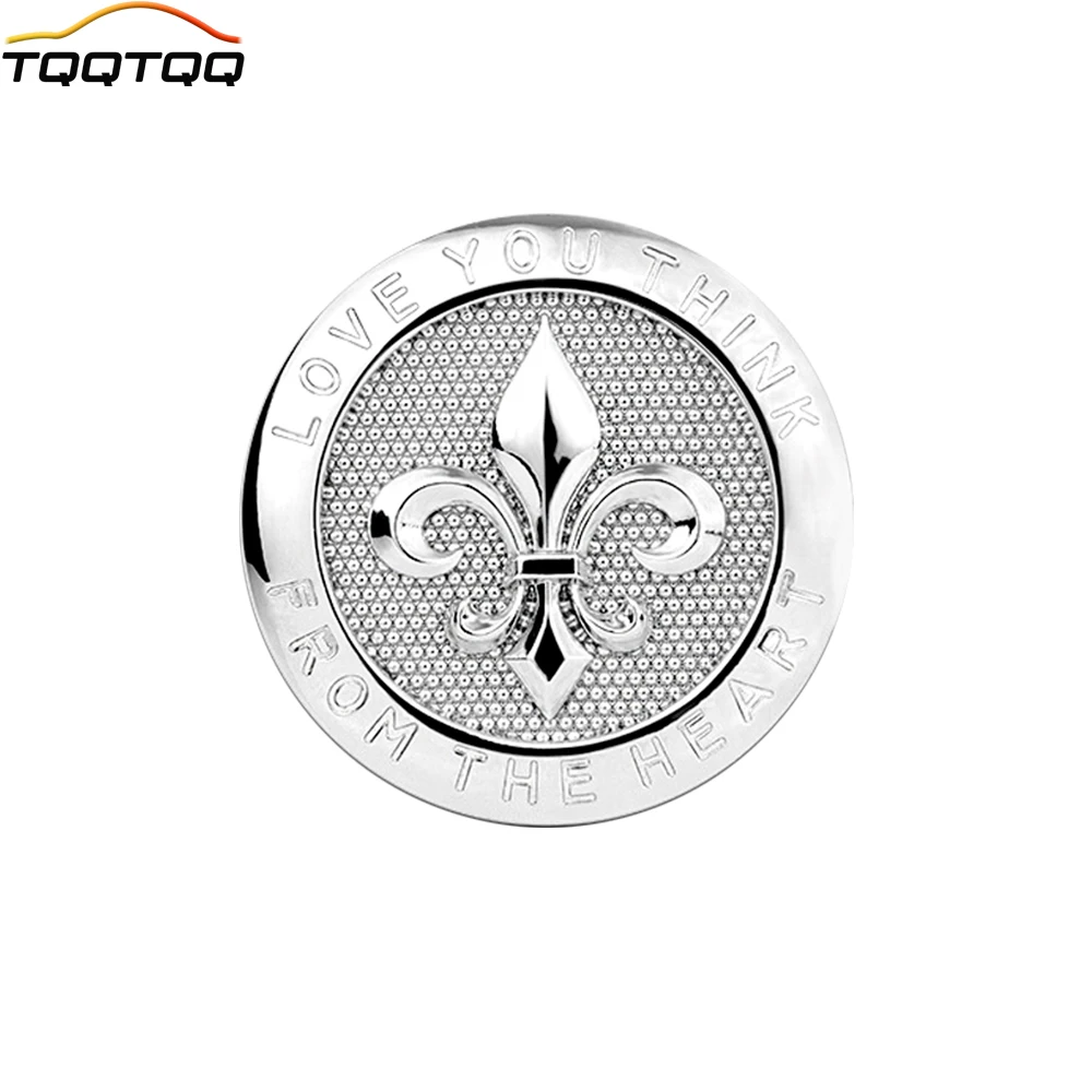 

3D Metal iris Premium Car Side Fender Rear Trunk Emblem Badge Decals for All Cars Zinc Alloy Modified Decoration Stickers