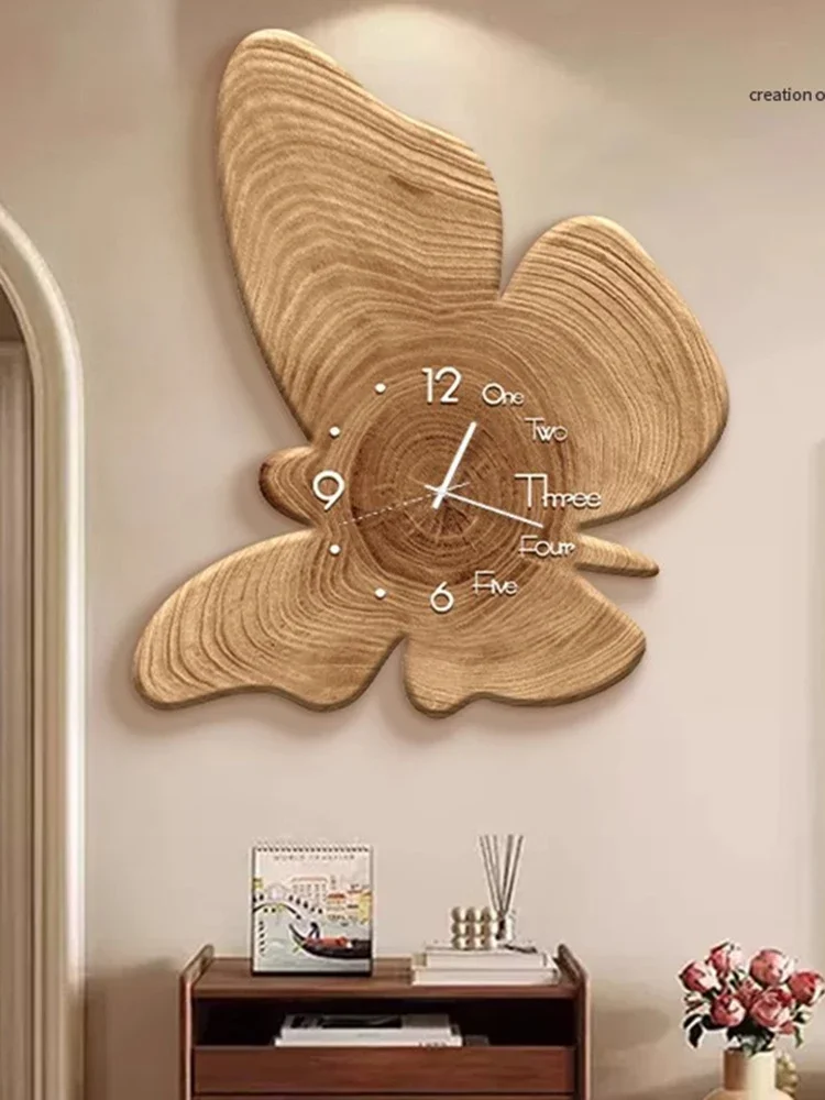 

Butterfly Wall Clock Living Room Art Silent Wall Clock Nordic Design Modern Clocks Quartz Needle Watches Aesthetic Elegant Home