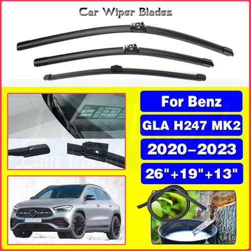 Para Mercedes Benz GLA H247 MK2 2020 2021 2022 2023 limpiaparabrisas ventana GLA200 GLA220 GLA250 GLA180 200 250
