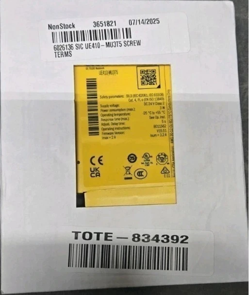 

Brand New UE410-MU3T5 Safety relay 6026136 Expedited shipping