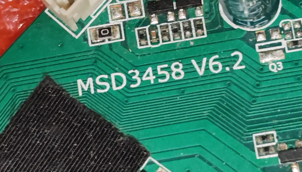 

MSD3458V6.2 MSD3458 V6.2 Материнская плата для 4K телевизора, реальное фото, проверена, 2 различных интерфейса