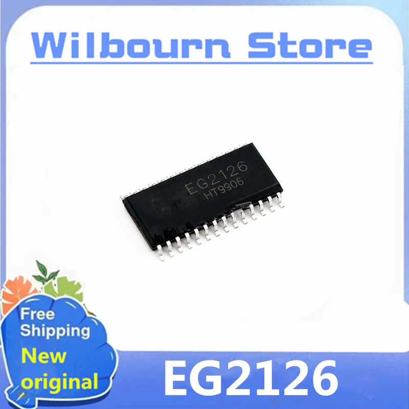 2PCS~10PCS/LOT EG2126 chip SOP28 withstand voltage 600V output current 1.8A