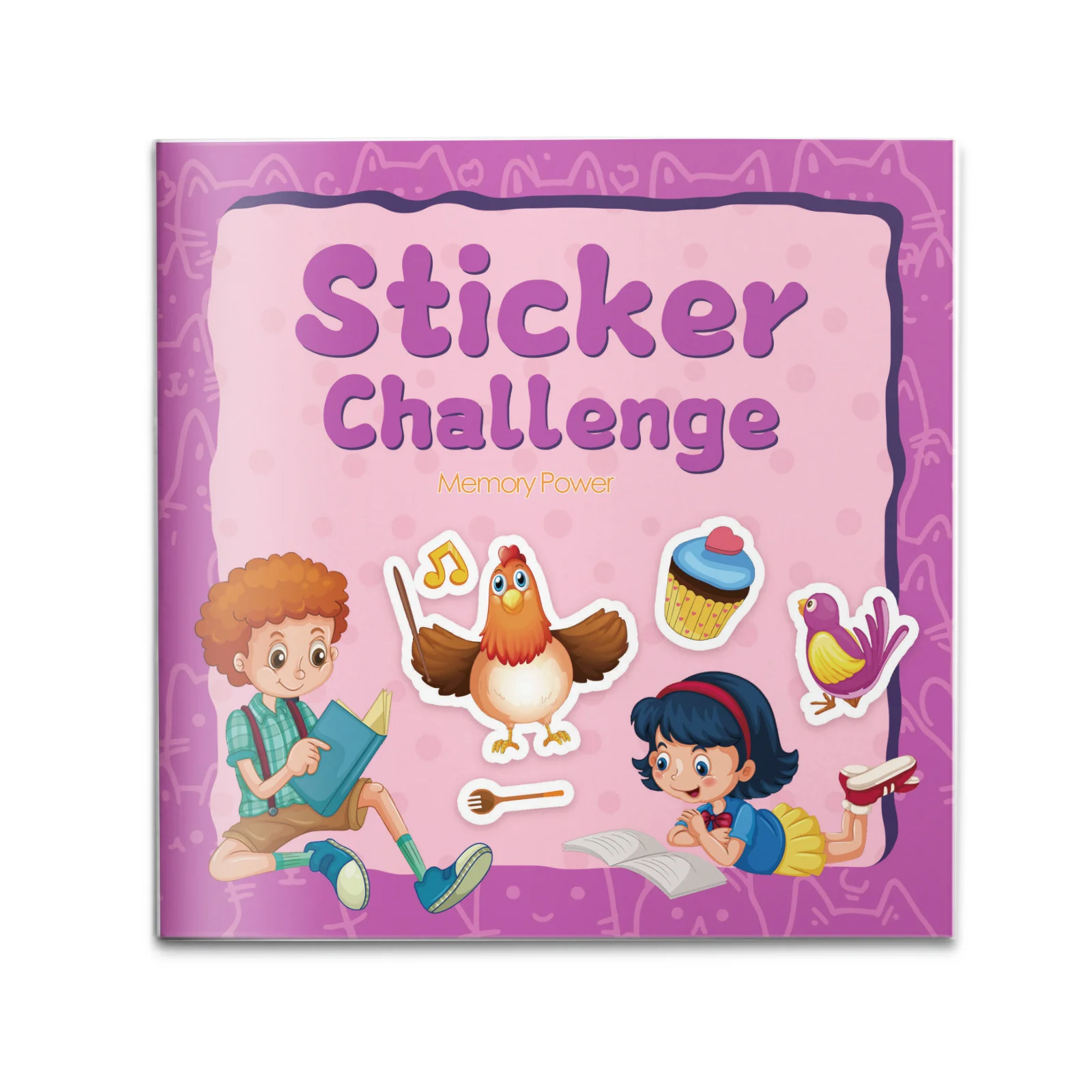 Memory Skills Training Set, Moving Paper Crafts Sticker + Activity Book Combo