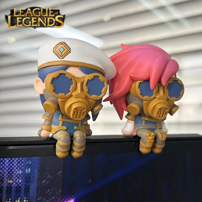 

Youtooz League of Legends Arcane Official Collectible Vinyl Figures - Jinx Vi & Caitlyn - in Stock Action Figures Gifts for Fans