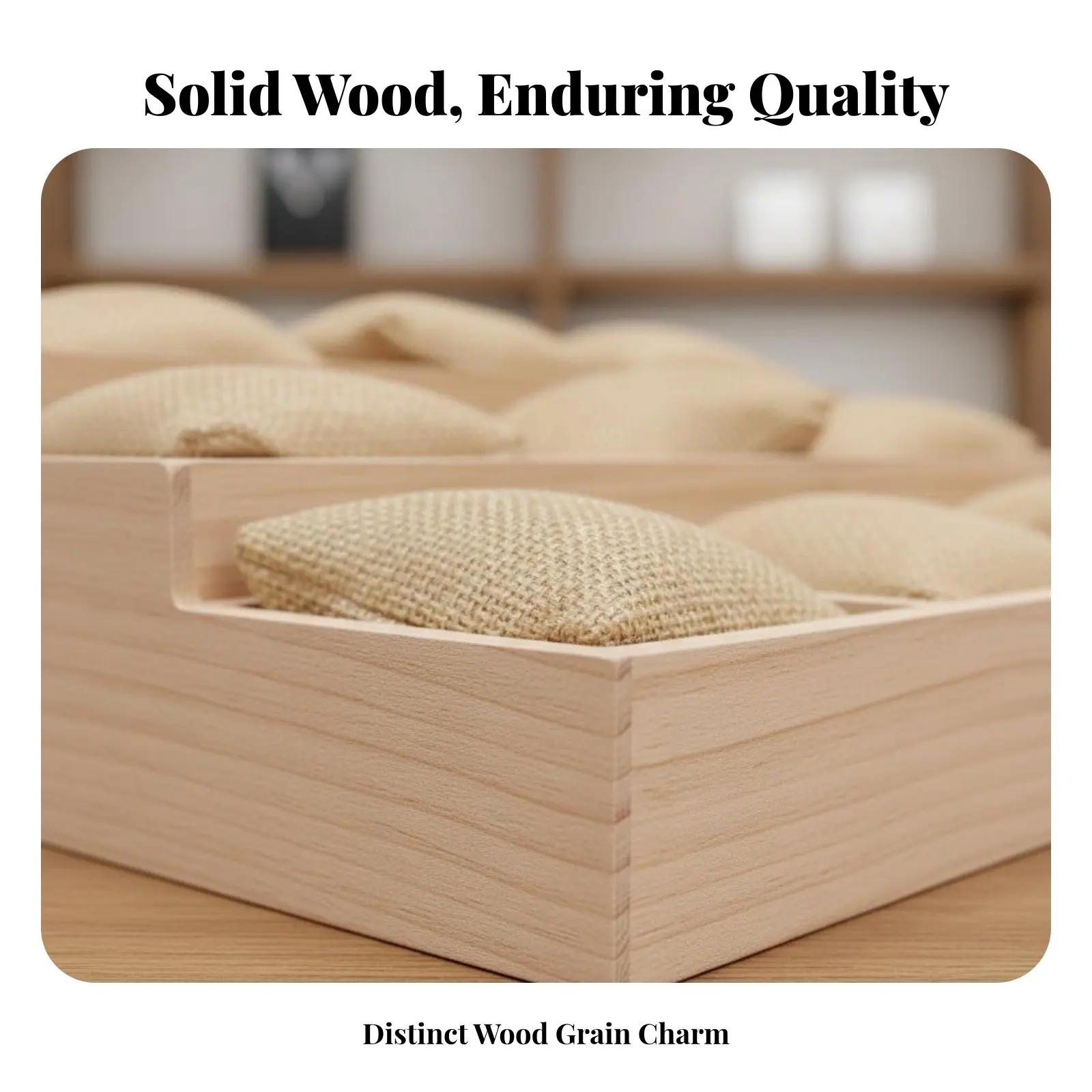 Jewelry Display Tray with Pillows Accessible Top Entry Watch Storage Organizer Multi-Compartment Bracelet Holder Abrasion