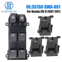 SORGHUM Car Electric Power Master Window Lifter Control Switch Button For Honda CR-V CRV 2007-2011 35750-SWA-K01 35760-SWA-J01