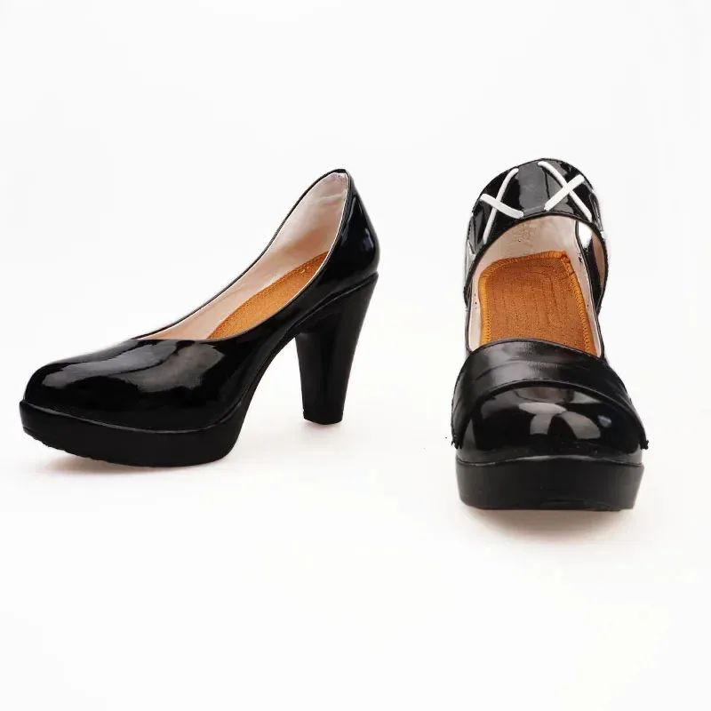 

Аниме аа 2025л! Arknights Whisperain RHODES ISLAND Initial Обувь для косплея, ботинки для Хэллоуина, женские новые туфли на высоком каблуке