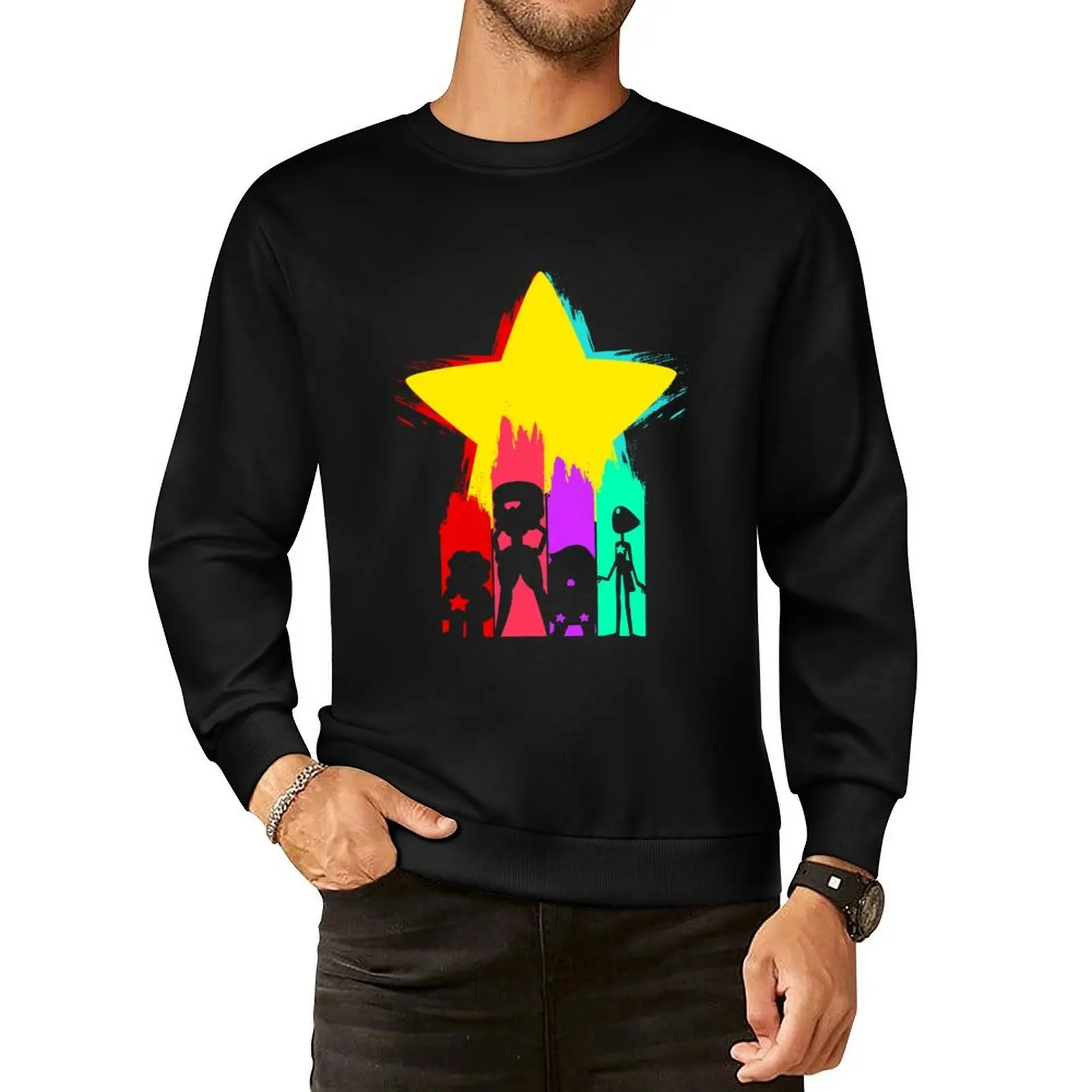 Steven Star Pullover Hoodie autumn jacket men mens designer clothes autumn clothes aesthetic clothing men sweatshirt