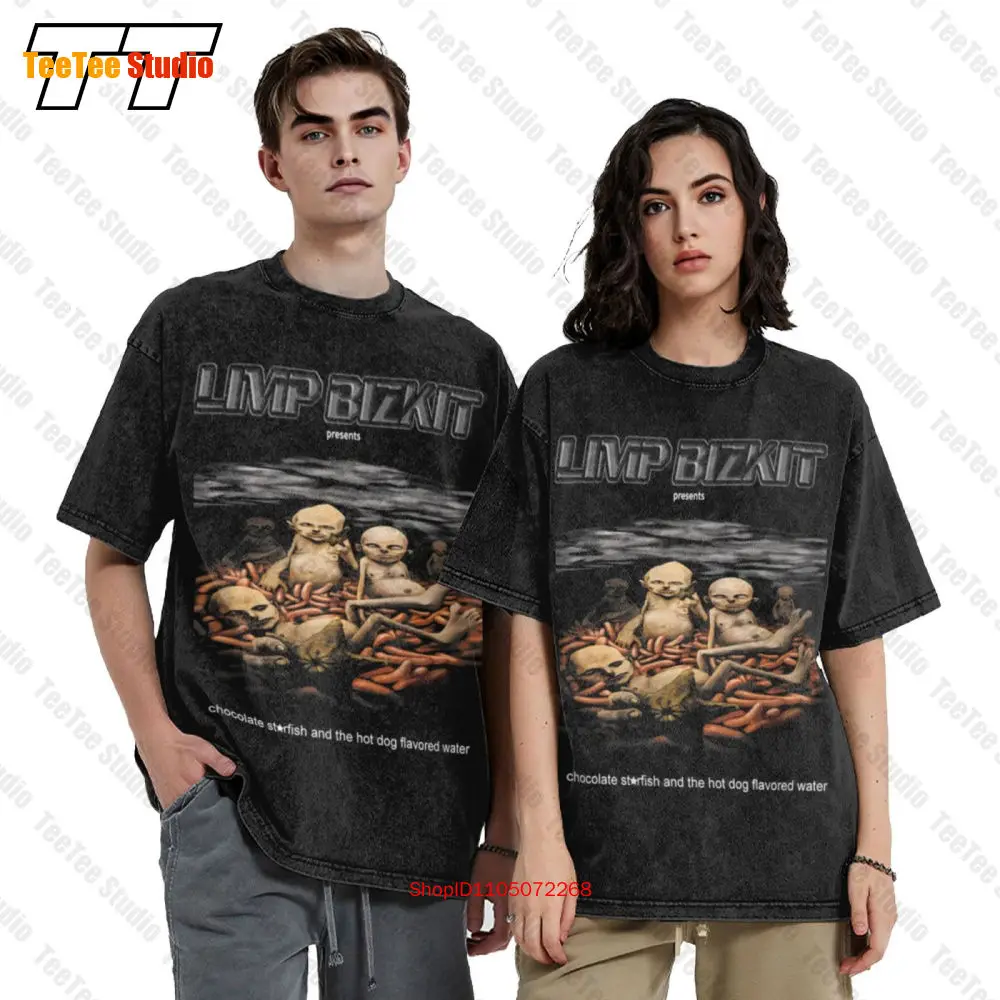 Limp Bizkit Chocolate Starfish And The Hot Dog Flavored Water Vintage Oversized T-Shirt Vm7825 UR5R