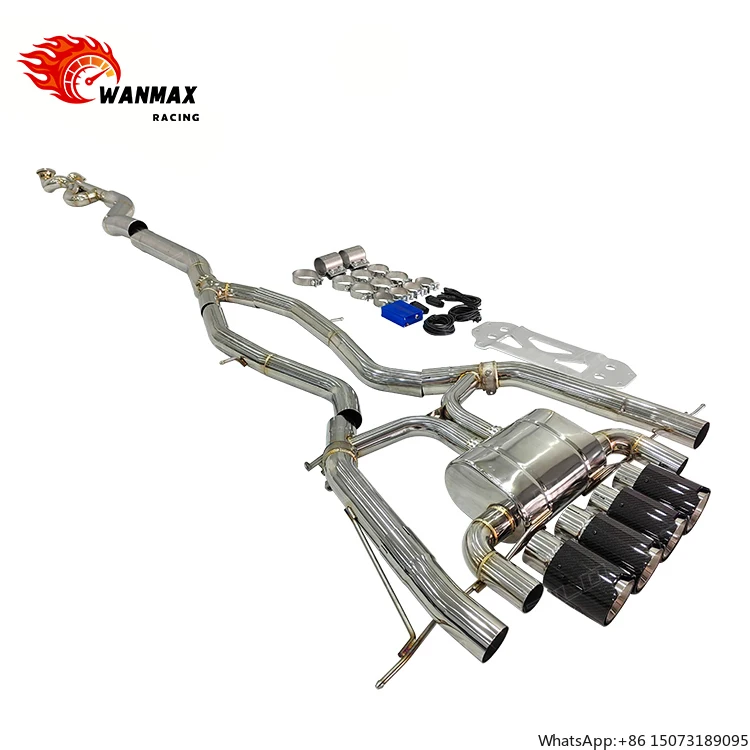 

Выхлопная система из нержавеющей стали для G80 G82 G84 M3 M4 G8X - Высокопроизводительный Catback с карбоновыми насадками