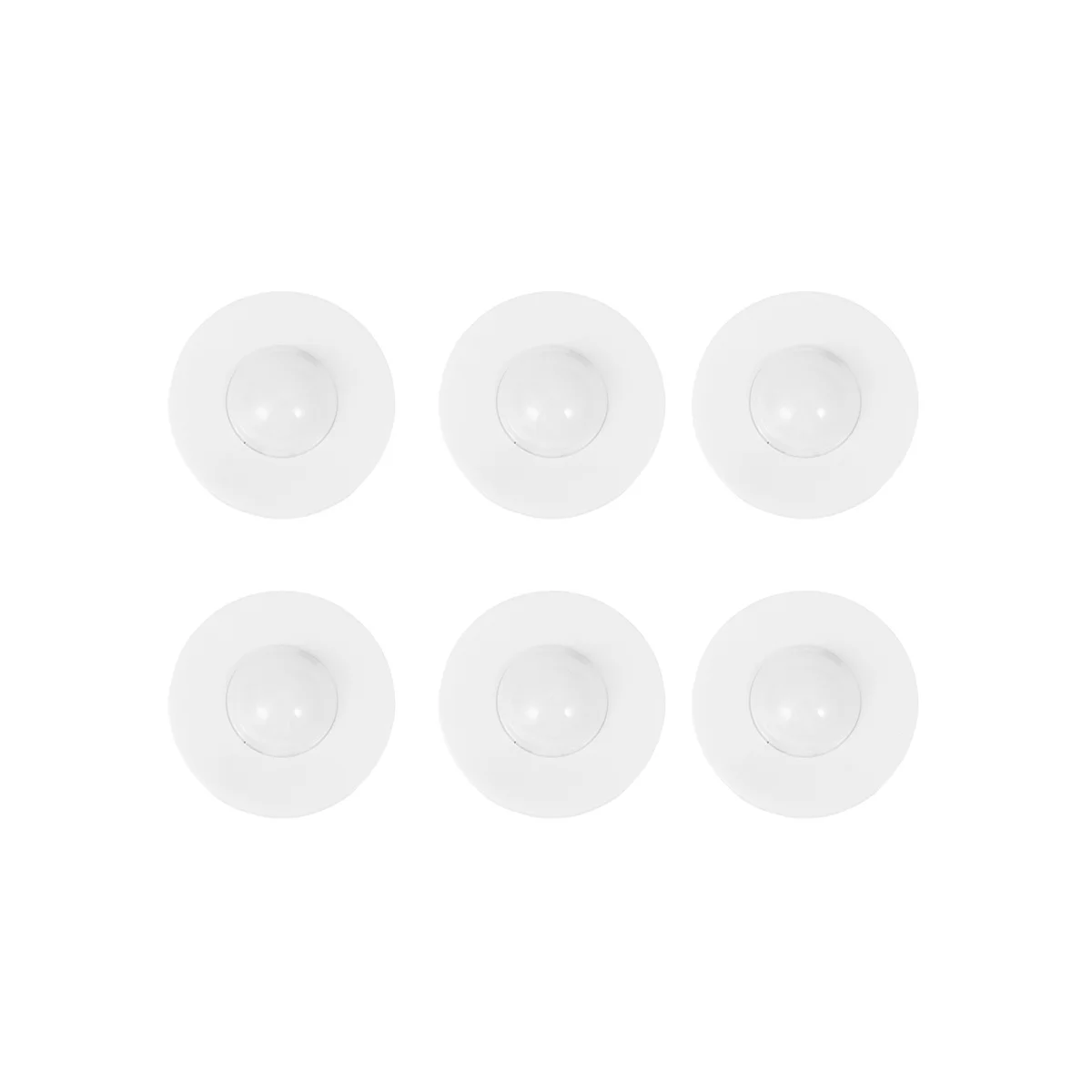 

6pcs Smart Cabinet Light Led Beads Warm White Touch Control Dimming Wireless Lamp For Kitchen Closet Night Light