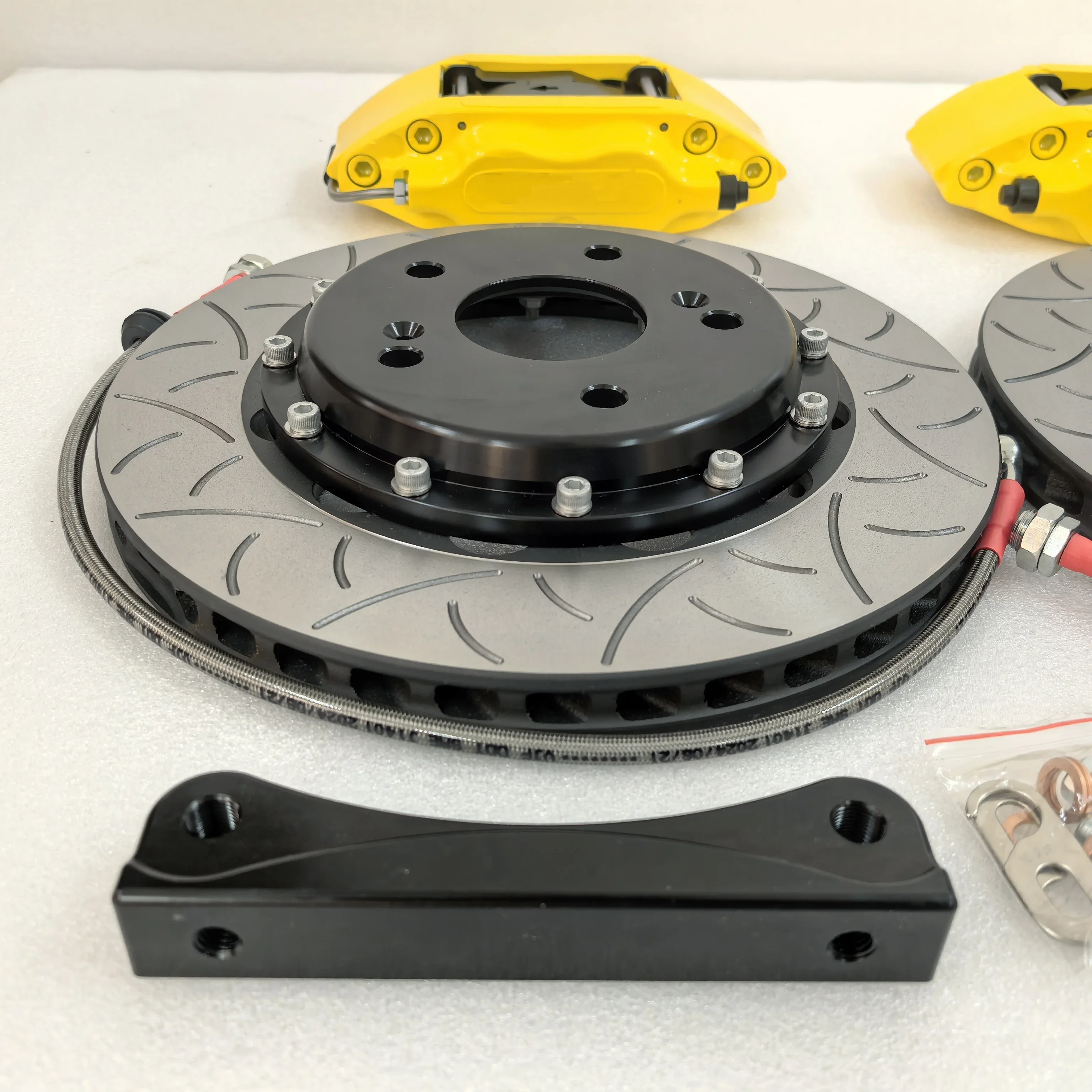 Jekit Car 4 Pot 7600 Brake Kit 300x24 Rotor For Integra DC2 Rim 16