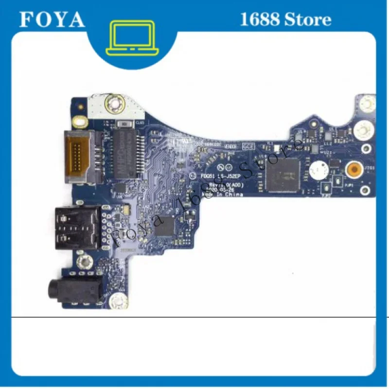 WYORESY genuino para DELL M15 R3 R4 AUDIO USB placa LS-J52EP CN-01RM3Y 01RM3Y 1RM3Y