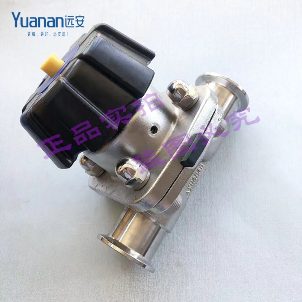 Manual diaphragm valve 316L sanitary grade, the new Baode type quick-loading welded diaphragm valve
