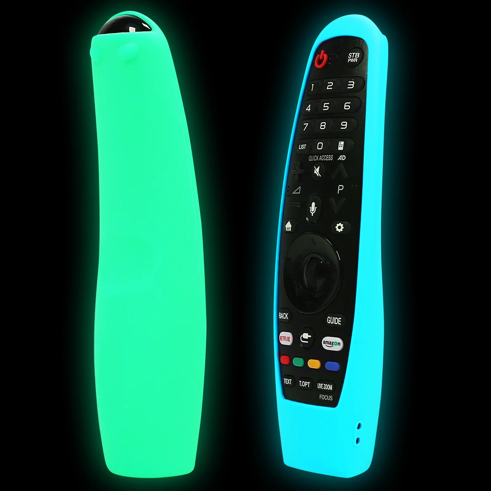 Silikonowe etui ochronne do LG AN-MR600 MR650 MR18BA MR19BA MR20GA Magic Remote Control Cover Smart OLED TV Console