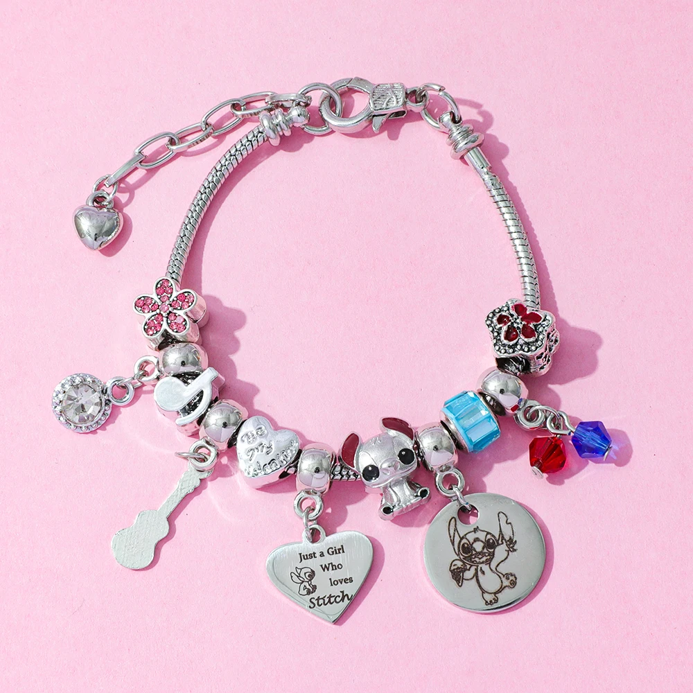 Caja ciega de Adviento sorpresa de Lilo & Stitch de Disney, figura bonita de moda, accesorio colgante DIY, juguete para regalo Popular