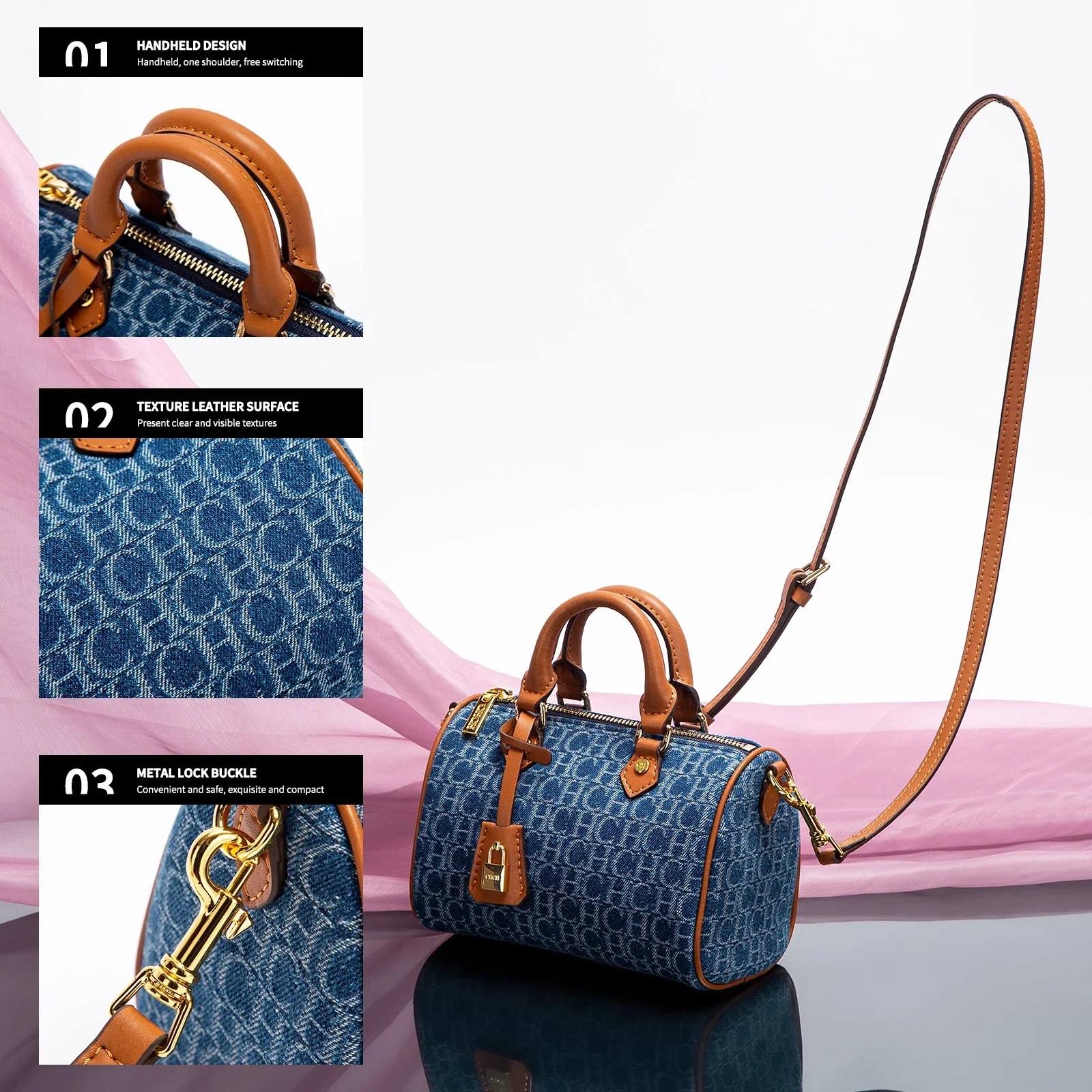 Retro Classic New Women's Shoulder Bag Large Capacity, Exquisite Craftsmanship Casual and Versatile Women's Handbag image 5