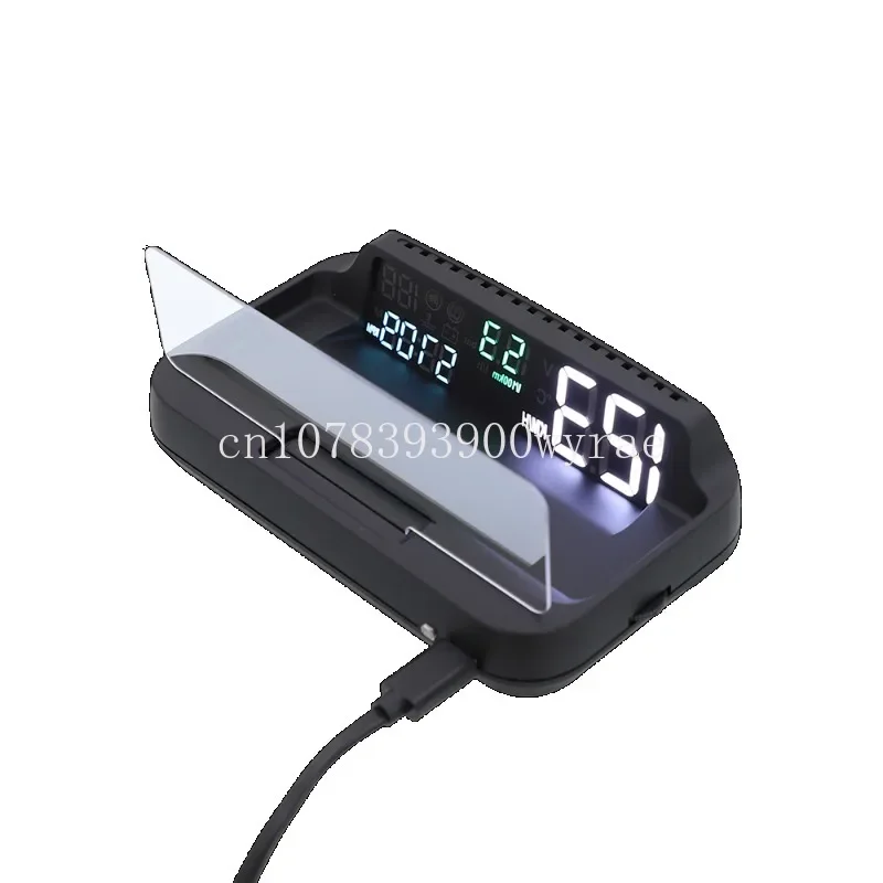 

Mirror Lift and On or Off Automatically with Car Multi-function New HD HUD-MX10 OBD with Map Navigation