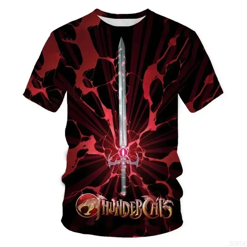 أنيمي السيف الصبي مغامرة 3D مطبوعة أزياء تي شيرت الشارع Harajuku تي شيرت كامل الملابس