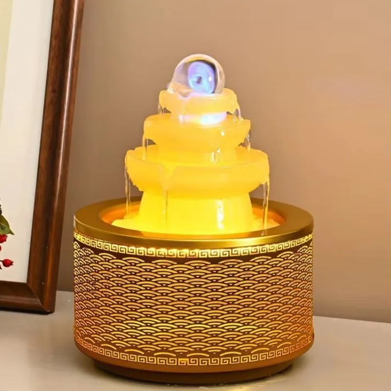 Flowing Water Ornaments Come and Go Long Circulating Fountain Desktop Flowing Water Decoration