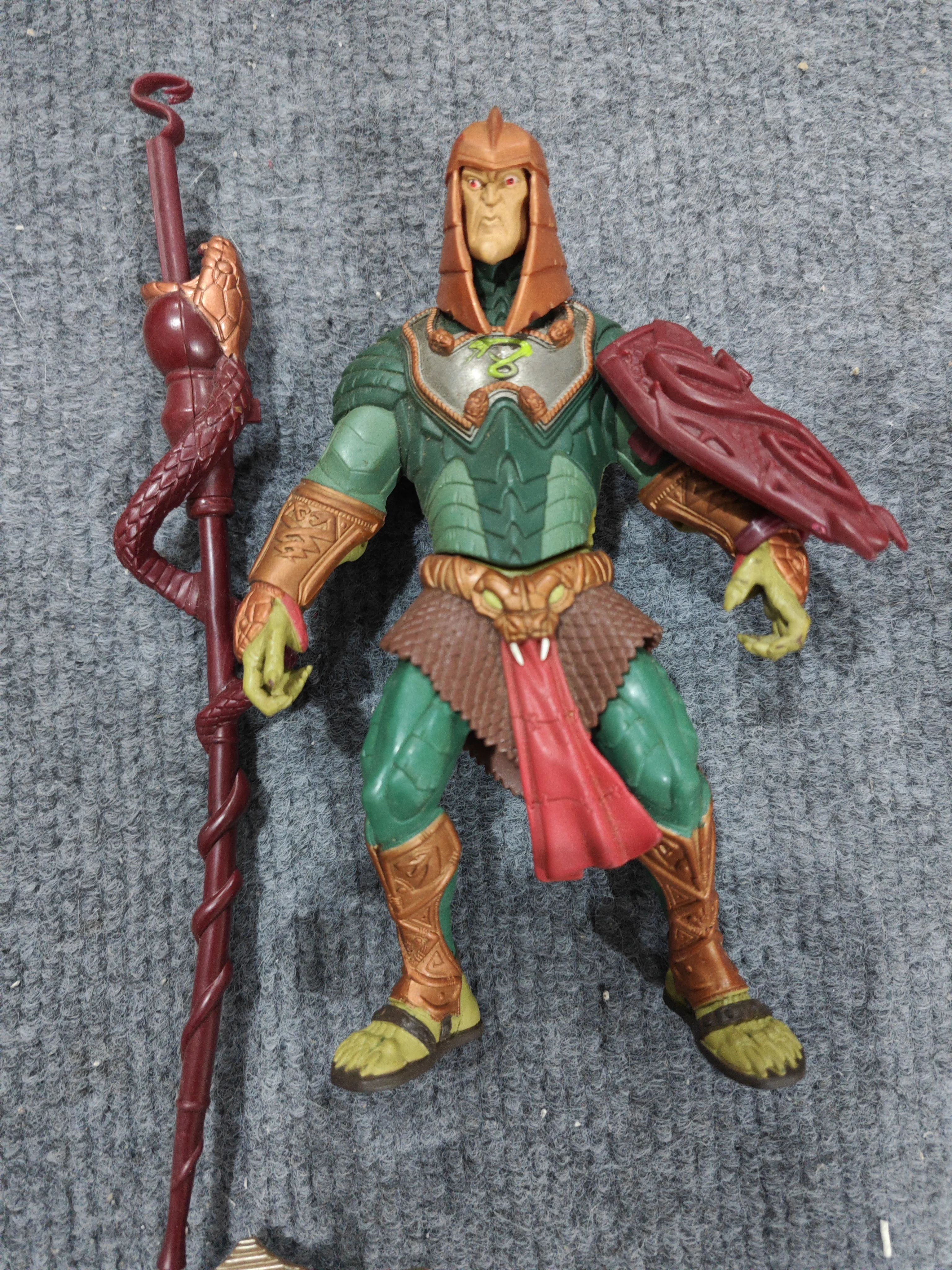 In Stock He-Man 200x Fire Armor Skeletor King Hiss Trap Jaw Adam Snake Catcher He-Man Shield Strike He-Man Bulk Cargo Toys