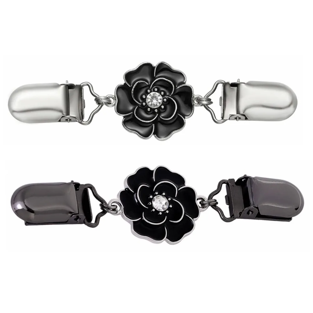 

Винтажные броши-клипсы с цветочным дизайном и стразами для свитеров, кардиганов, шалей, платьев, рубашек, для женской и девичьей одежды