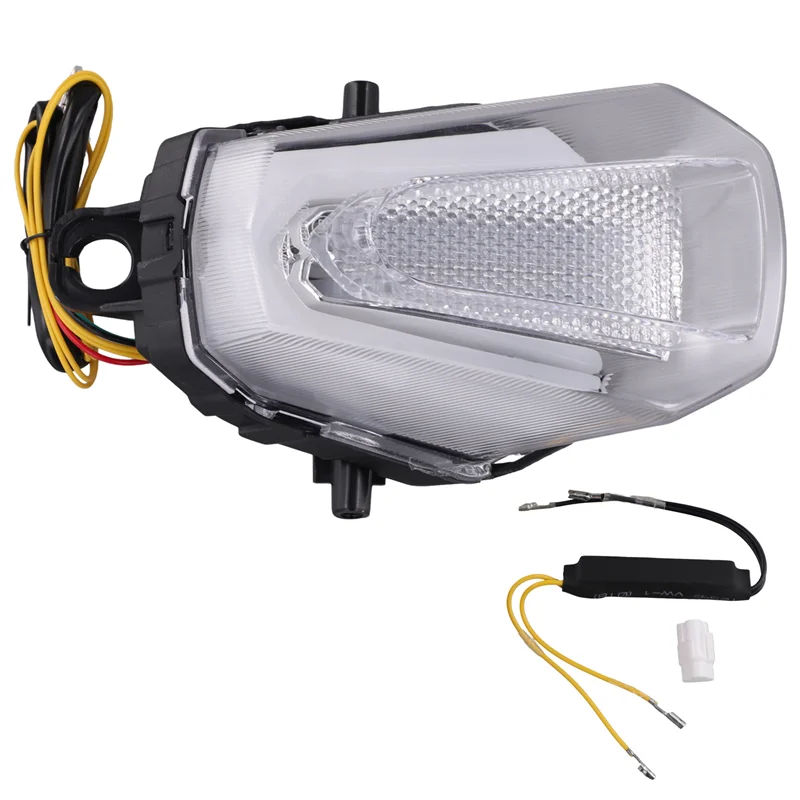 

AU63-Motorcycle Taillight Rear Brake Turn Signal Integrated Tail Light For Suzuki GSXR1000 GSXR1000R 2017-2024