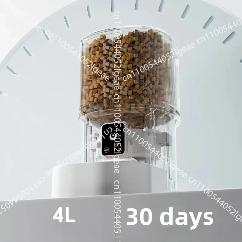 Smart Pet Automatic Feeder 4L High-Resolution Video Interactive Detachable, Suitable for Dogs and Cats 1.8kg